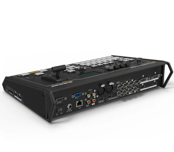 AVMATRIX VS0605 SDI HDMI Multi-format 6 Channel Inputs Video Switcher Mixer With PTZ Camera Control and Record Luma / Chroma Key |