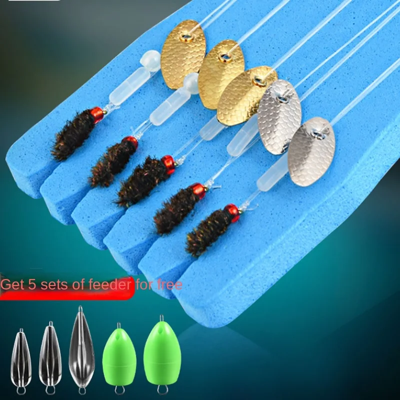 

Рыболовная приманка Luya, искусственная приманка, не повреждает леску, семена дыни, блестки, привязанный костюм, крючок для нахлыста, приманка, помощь при долгом стрелке