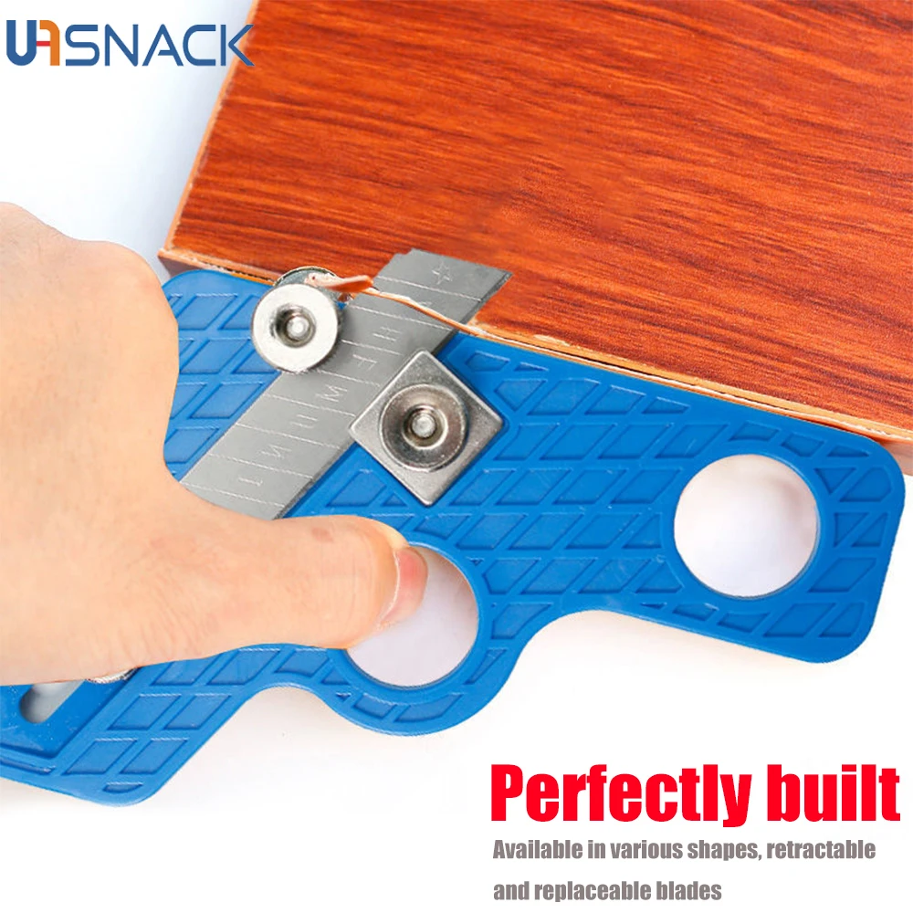 

Edge Strip Trimming Knife Plastic Woodworking Manual Aligner Wood Trimming Hand-made Head Pvc Strip Gypsum Board Scraping Knife