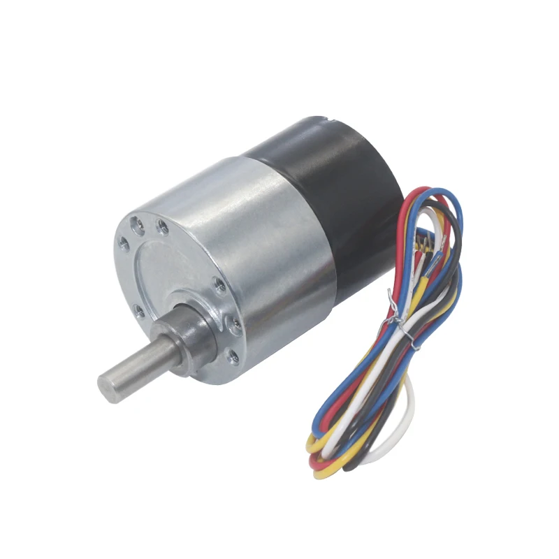 

37mm GearBox with Brushless Motor PWM Speed Control Encoder Feedback CW CCW Driver PCB Low Noise Long Life BLDC Gear Motor