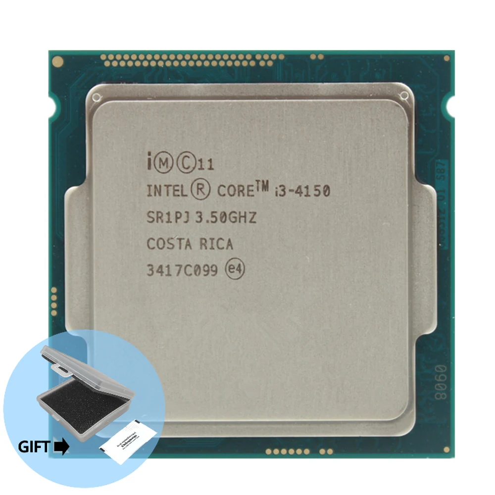 

Процессор Intel Core i3 4150 3,5 ГГц SR1PJ двухъядерный LGA 1150