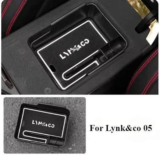 

Для Lynk & Co 01 05, ящик для хранения в подлокотнике, внутреннее украшение, модификация автомобильных принадлежностей, автомобильные аксессуары