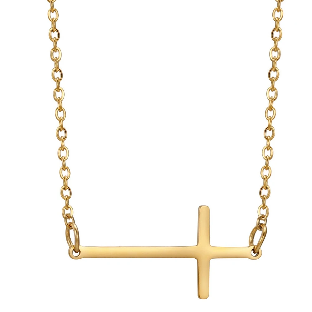 

Подвеска-крест из нержавеющей стали, 45 + 5 см, 11,9x25 мм