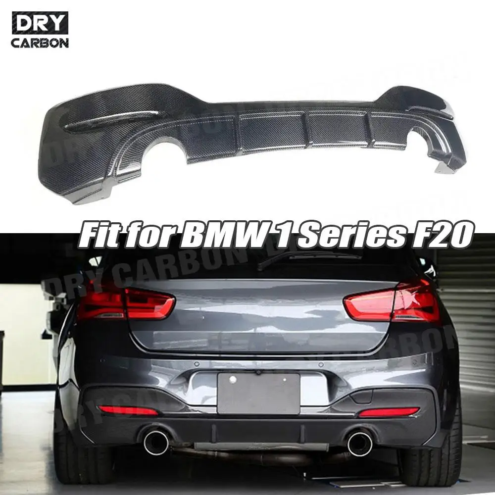 Задний диффузор для губ из углеродного волокна для BMW 1 серии F20 M135i M140i M Sport 2016 2017 2018 защитные аксессуары для автомобильного бампера Задний диффузор для губ из углеродного волокна для BMW 1 серии F20 M135i M140i M Sport 2016 2017 2018 защитные аксессуары для автомобильного бампера