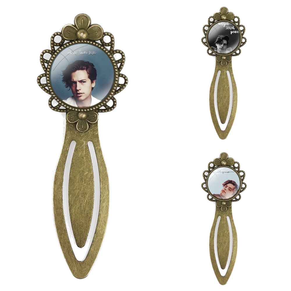 

Creative Metal Bookmarks Gift For Friends Stationery School Office Supply Cute Fashion American TV Riverdale Jughead Jones Bling