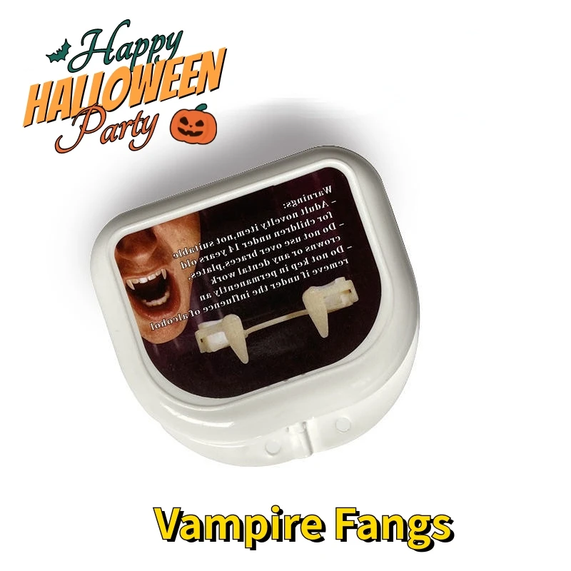 

Украшение на Хэллоуин, клыки вампира, подарок на выпускной