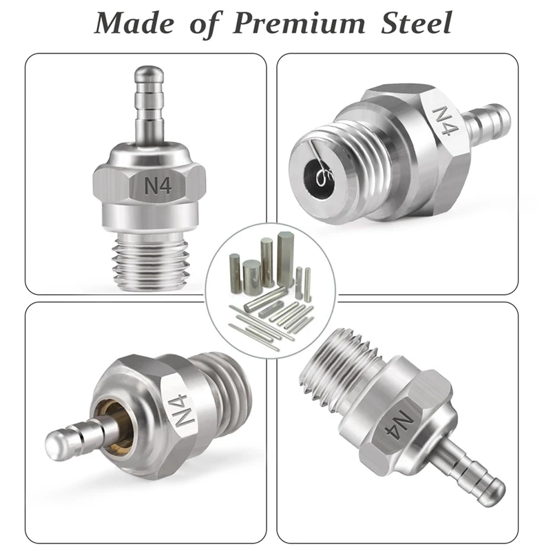 5 шт. свеча накаливания N4 Spark Nitro детали двигателя аксессуары OS для HSP HPI Redcat 1/8 1/10