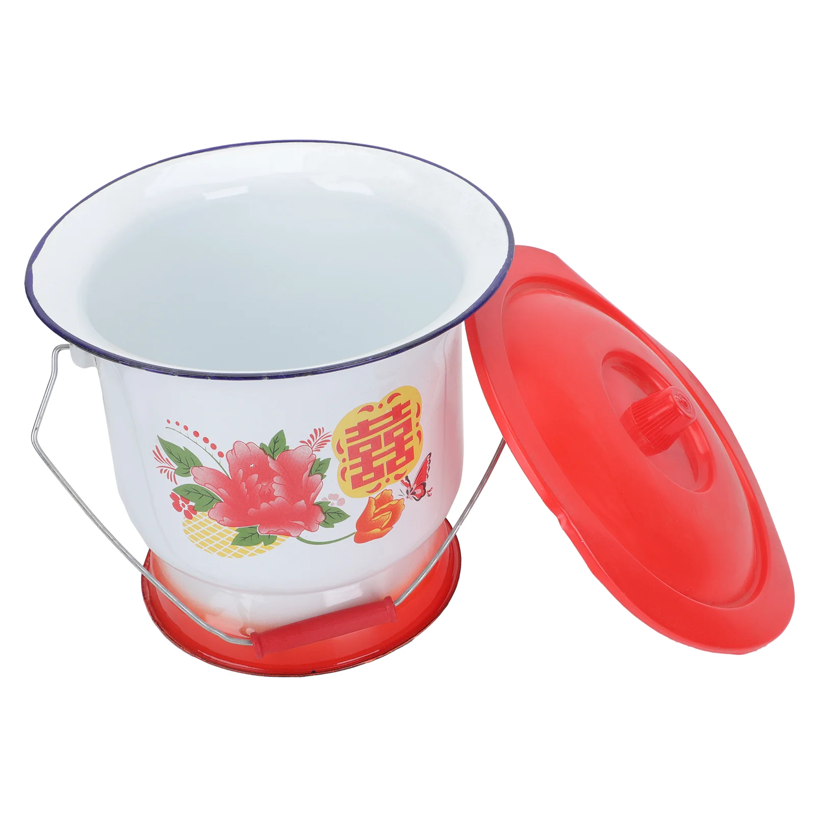 

Urinal Spittoon Pot Chamber Bucket Bedpan Urine Bottle Pee Portable Toilet Potty Enamel Pots Emergency Travel Chinese Urinals