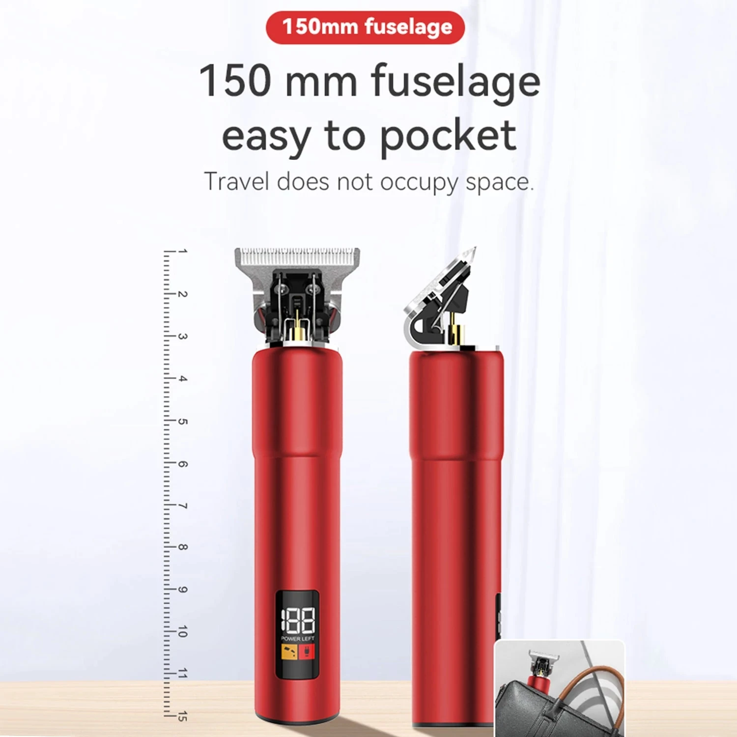 Original Kemei Professional Hair Trimmer for Men Electric Clipper Beard Grooming Edge Cut Machine Rechargeable |