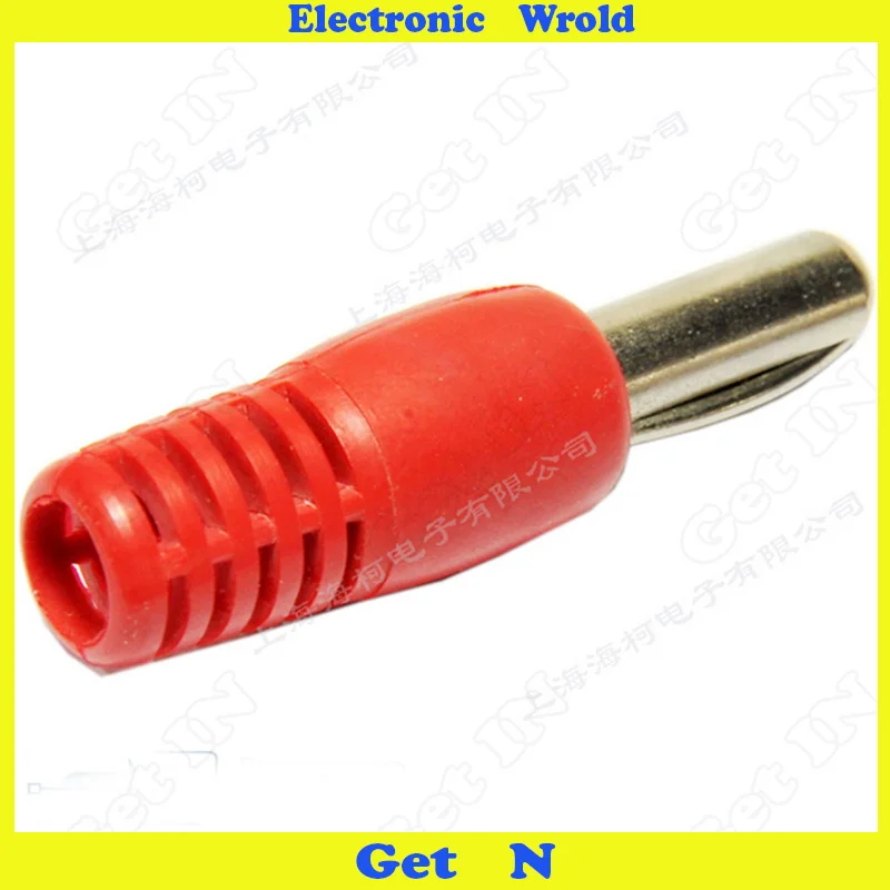 

10pcs 8mm Banana Plug Pure Copper Nickel Plating High Pressure Large Current Welding Head Jack H-2028