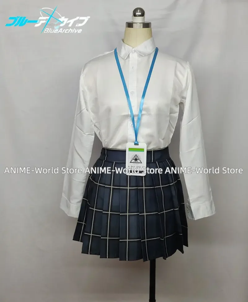 Костюм для косплея из игры Голубой архив izayoi nonomi японская Униформа старшей школы
