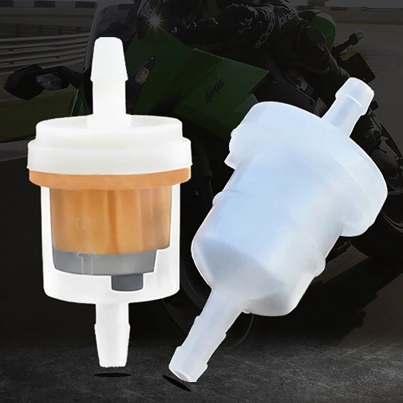 

New 5pcs Universal Gasoline Gas Fuel Gasoline Oil Filter For Scooter Motorcycle Moped Scooter Dirt Bike ATV Fuel Filter