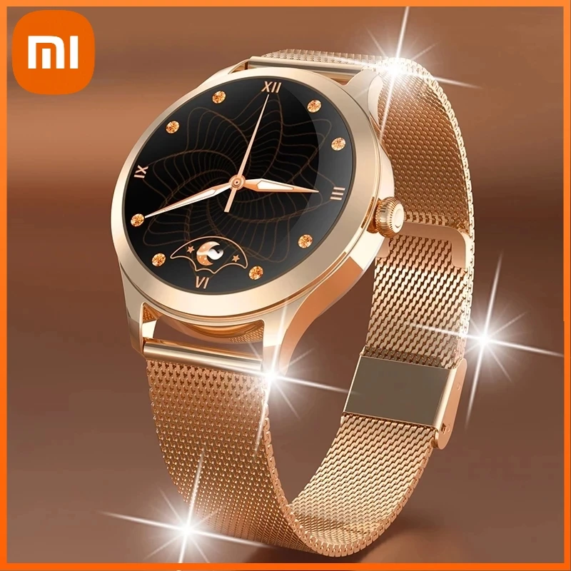

XIAO MI Woman Smart Watch Women Fashion Watch Heart Rate Sleep Monitor For Android IOS IP68 Waterproof Ladies Smartwatch gift