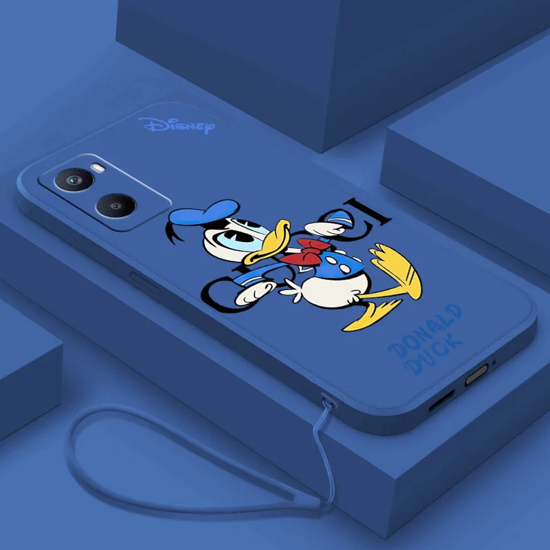 Чехол для телефона Disney Lovely Daisy Donald Duck OPPO A 98 96 94 93 78 76 74 73 72 57 55 54 53 52 31 16 S K E 2020 Liquid Rope