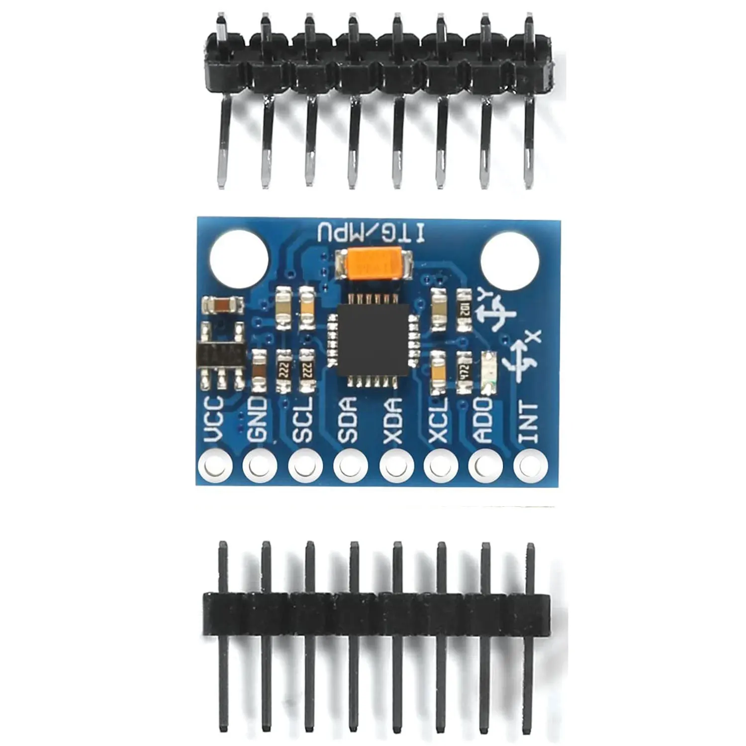 

GY-521 MPU-6050 MPU6050 3 Axis Accelerometer Gyroscope Sensors Module 16 Bit AD Converter Data Output IIC I2C for Arduino