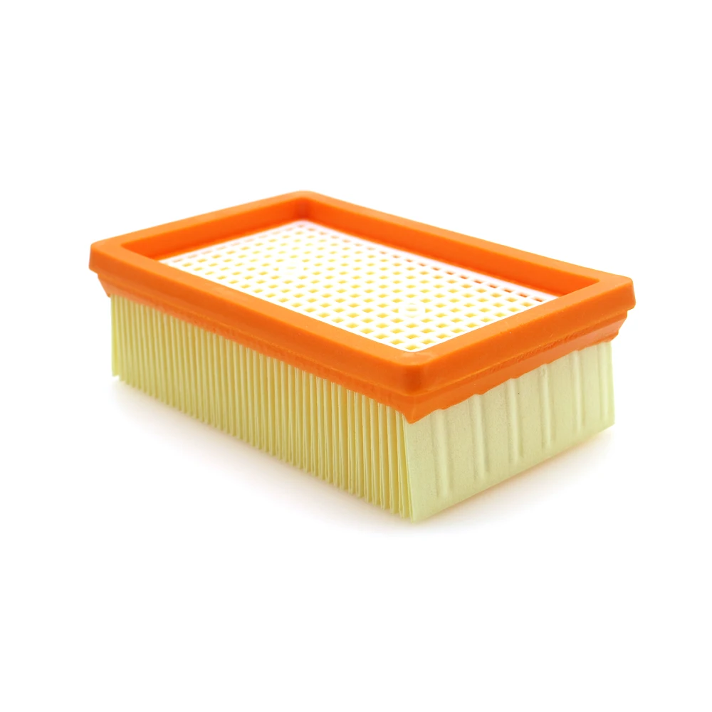 2 шт. плоский плиссированный фильтр для деталей пылесоса KARCHER MV4 MV5 MV6 WD4 WD5 WD6