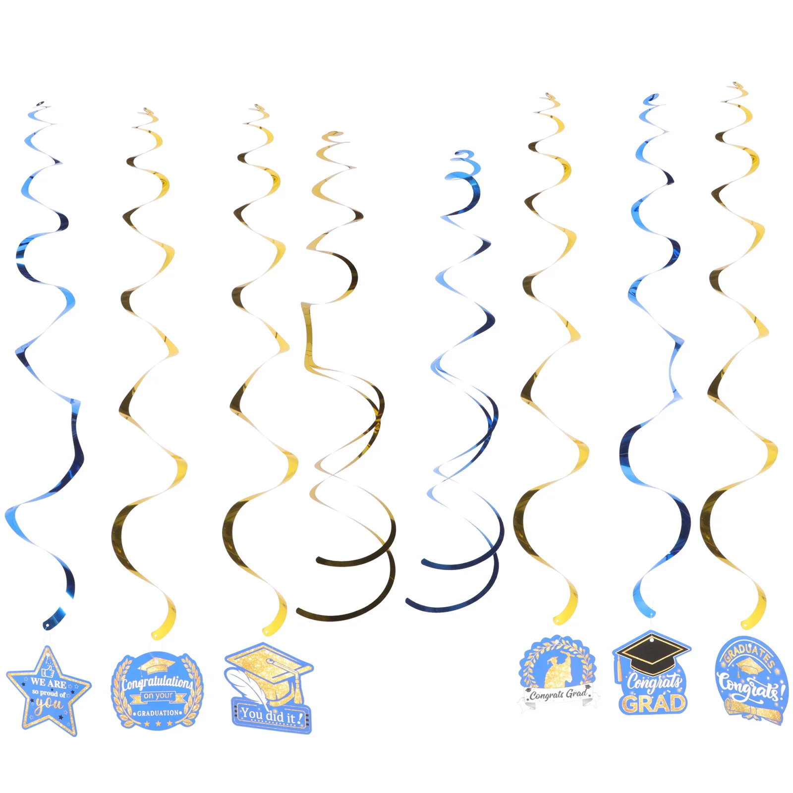 

10Pcs Graduation Party Scene Layout Pendants Graduation Themed PVC Pendants