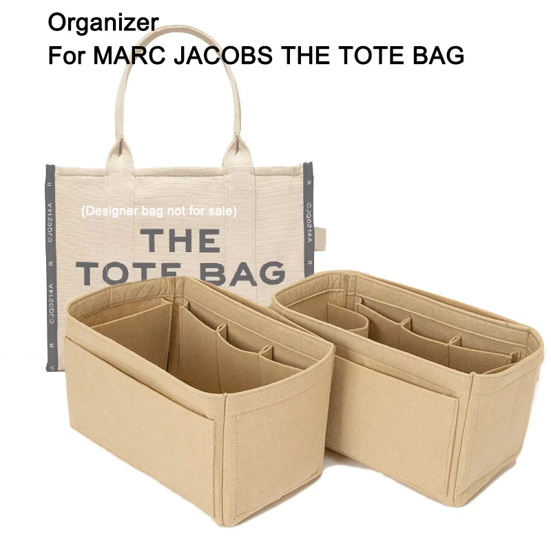 

Felt Bag Inner Pouch,Handbag Liner Shaper,Purse Organizer Insert Fit For Marc Jacobs The Tote Bag