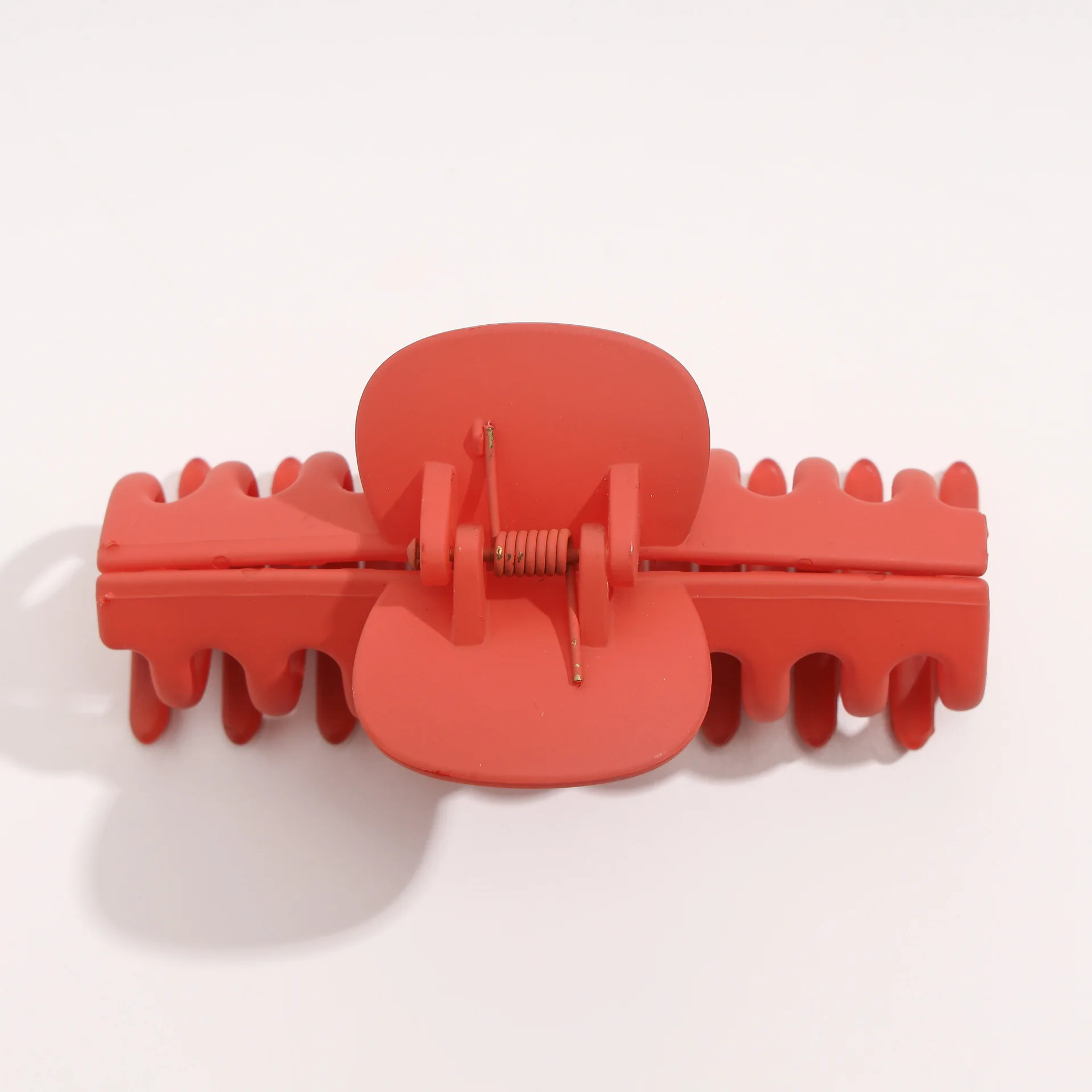 Пластиковый зажим для волос 11 см аксессуары