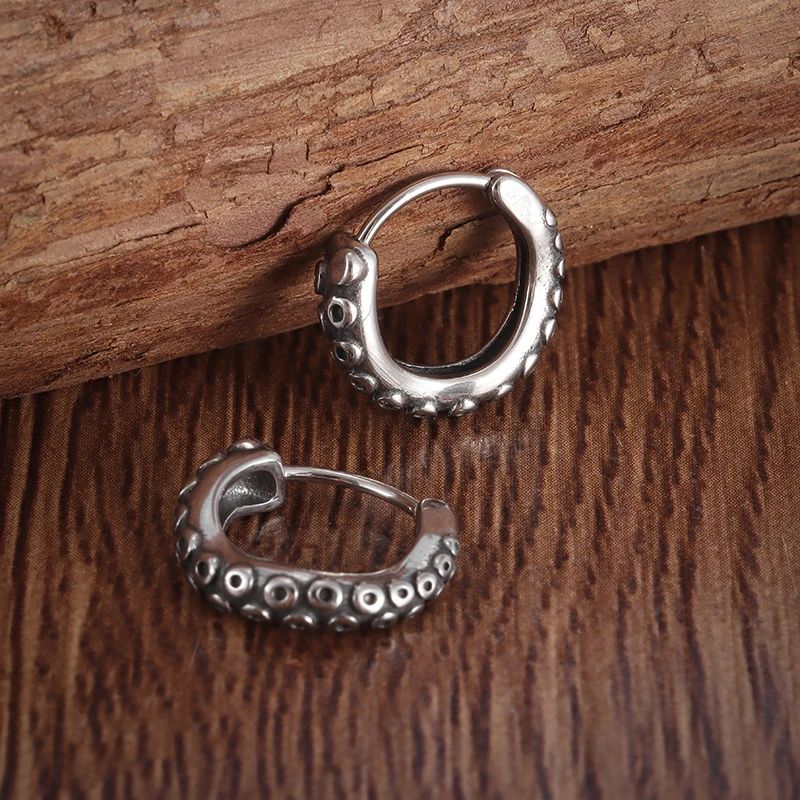 Гипоаллергенные серьги для мужчин и женщин в стиле ретро