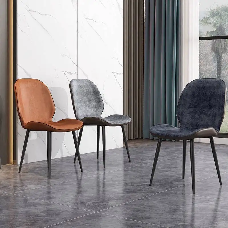 

Leather Upholstered Dining Chairs Modern Luxuryer Dinner Unique Dining Chairs Dinner Outdoor Cadeiras De Jantar Cafe Furniture