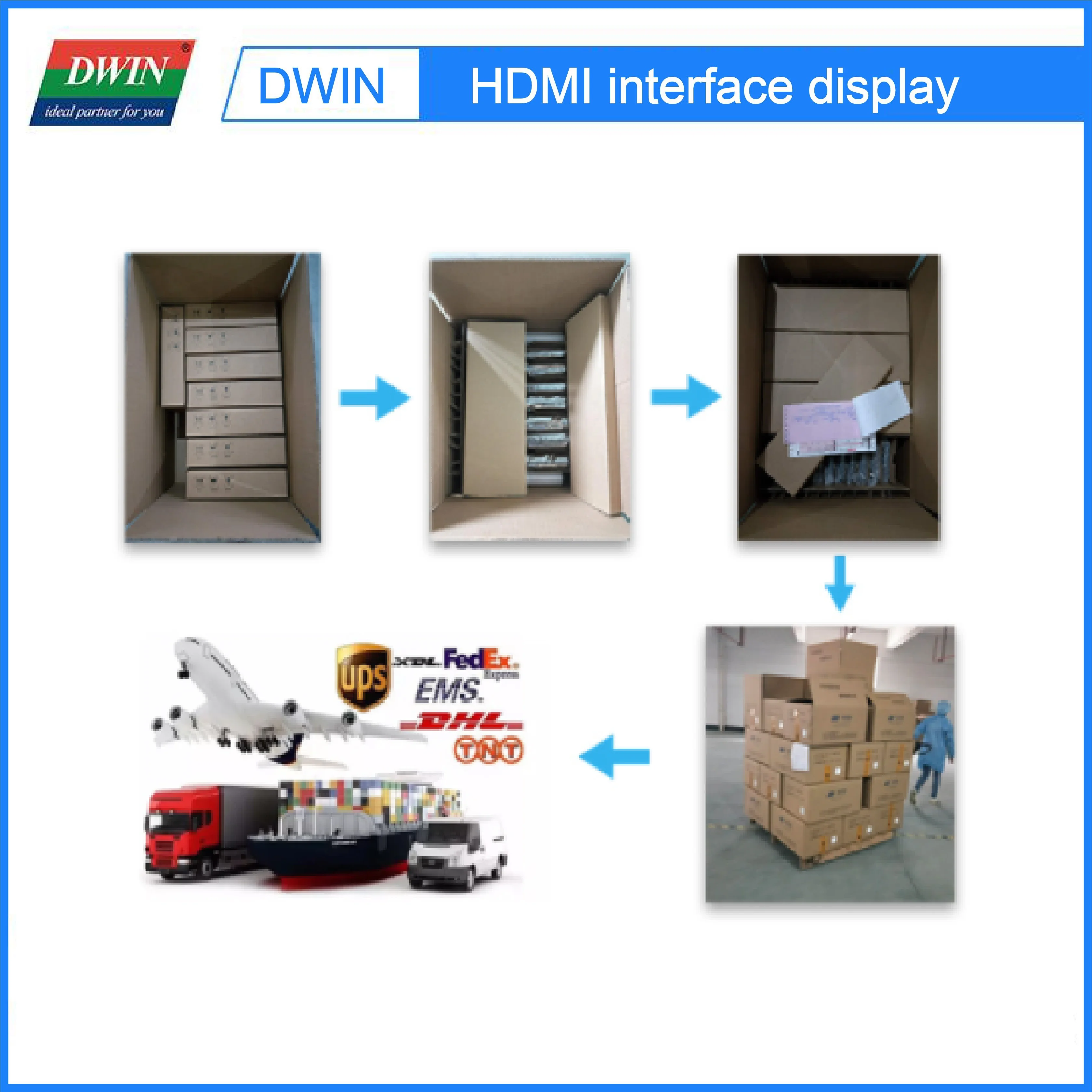 DWIN 15.6 Inch 1920x1080 Resolution HDMI Interface Display LCD IPS TFT Screen Capacitive Touch Suitable for Raspberry Pi/Windows images - 6