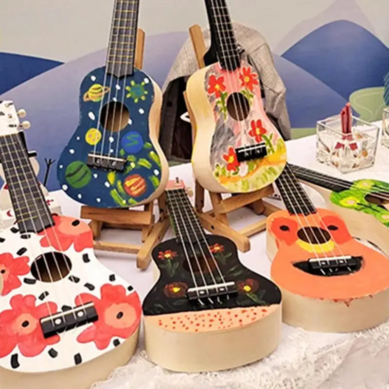 Набор укулеле Wooden набор 21/23 дюйма комплект для взрослых и начинающих полный Ukelele с