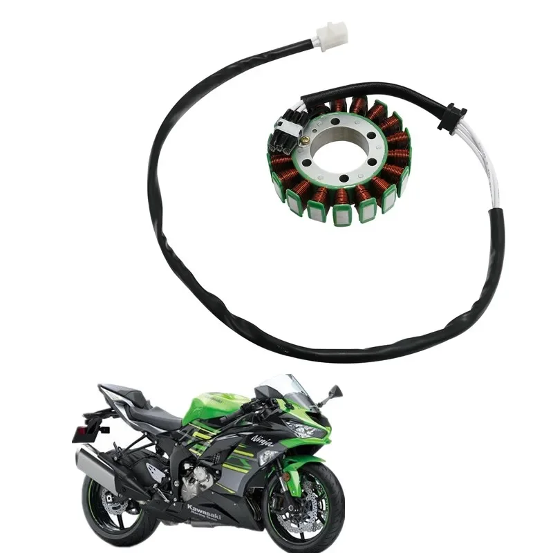 Для Kawasaki ZX636 Ninja ZX6R ZX-6RR 05-06 ER650 ER-6N 2006-2011 Moto Magneto Coil Acsessories