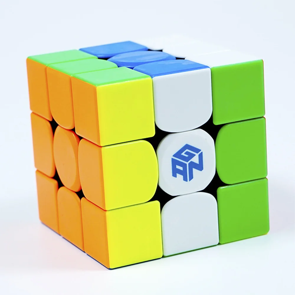 GAN354 V2 M Магнитный 3x3x 3 скоростной куб 54 мм без наклеек 3x3 магический головоломки GAN