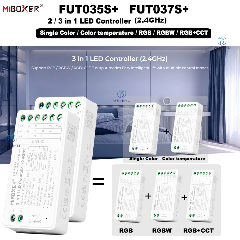 

WRMIHU RGB-контроллер MiBoxer FUT035S-FUT039S