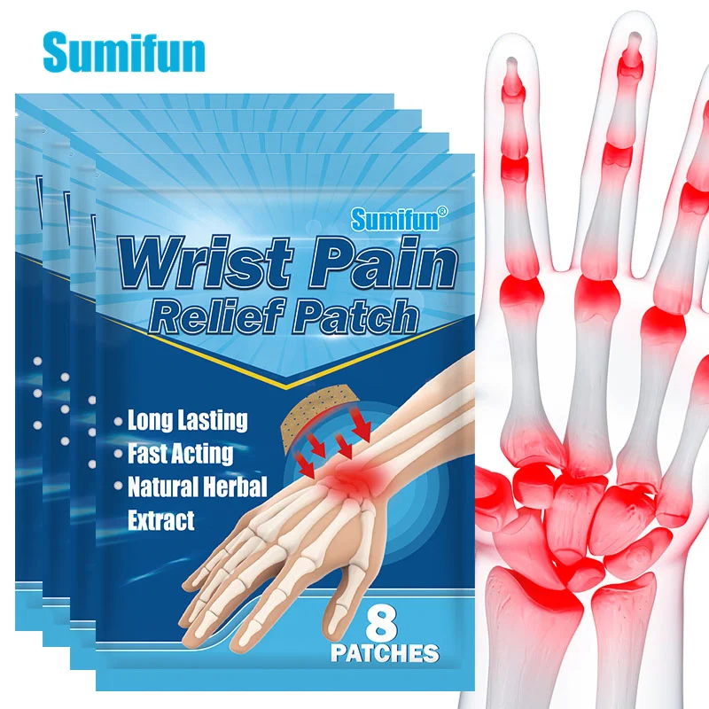 

8/16/32pcs Sumifun Tenosynovitis Treatment Pain Patch Finger Thumb Bunion Patches Hands Wrist Tendon Sheath Medical Plaster