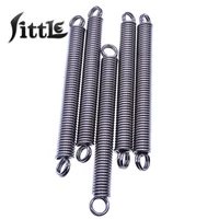 1 pcs 11 21 4mm spring steel tension springs with double coil tension springi length 300mm muelles y resortes federn stahl