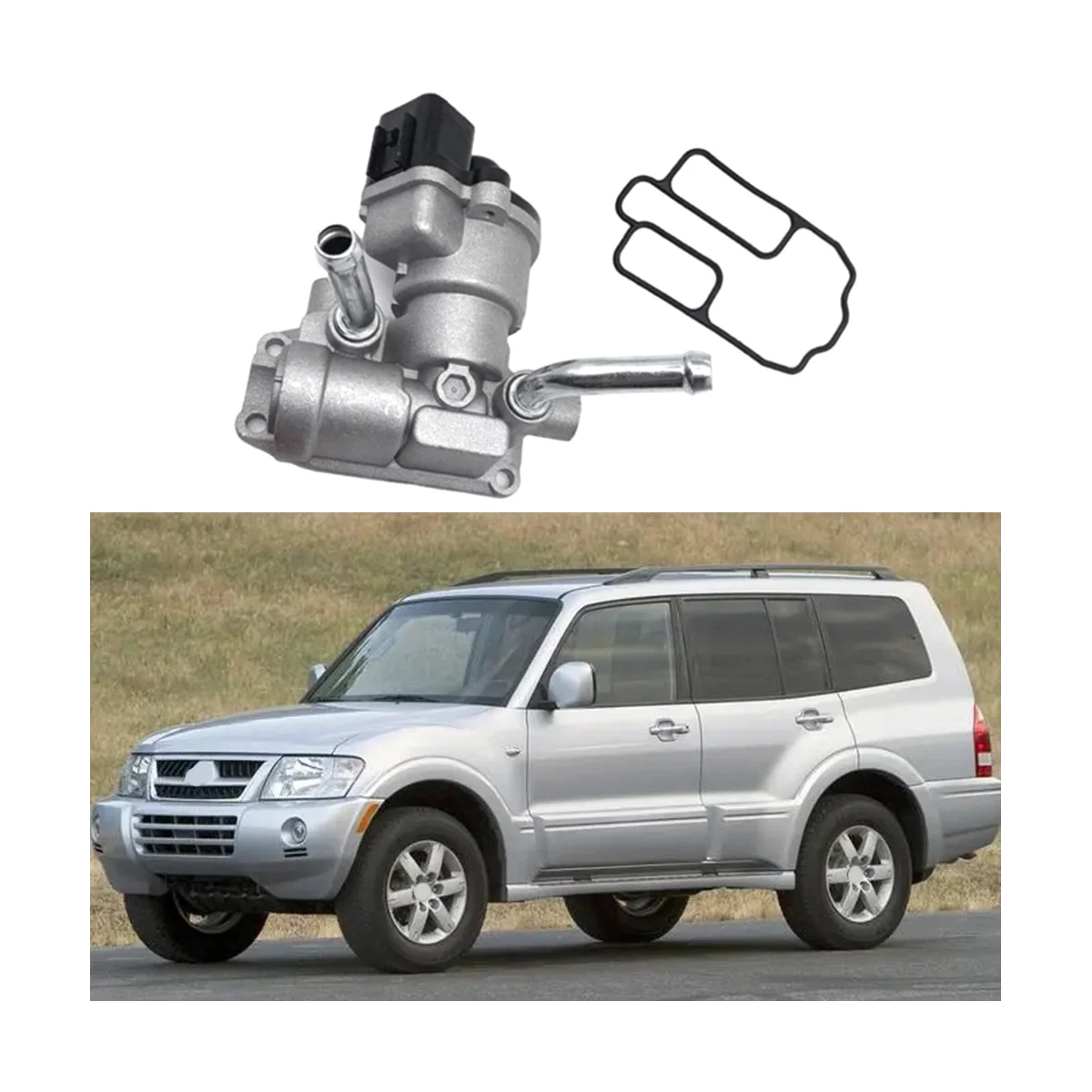 Клапан контроля холостого хода подходит для Mitsubishi V31 V33 4G64 Galant 2.4L MD614946