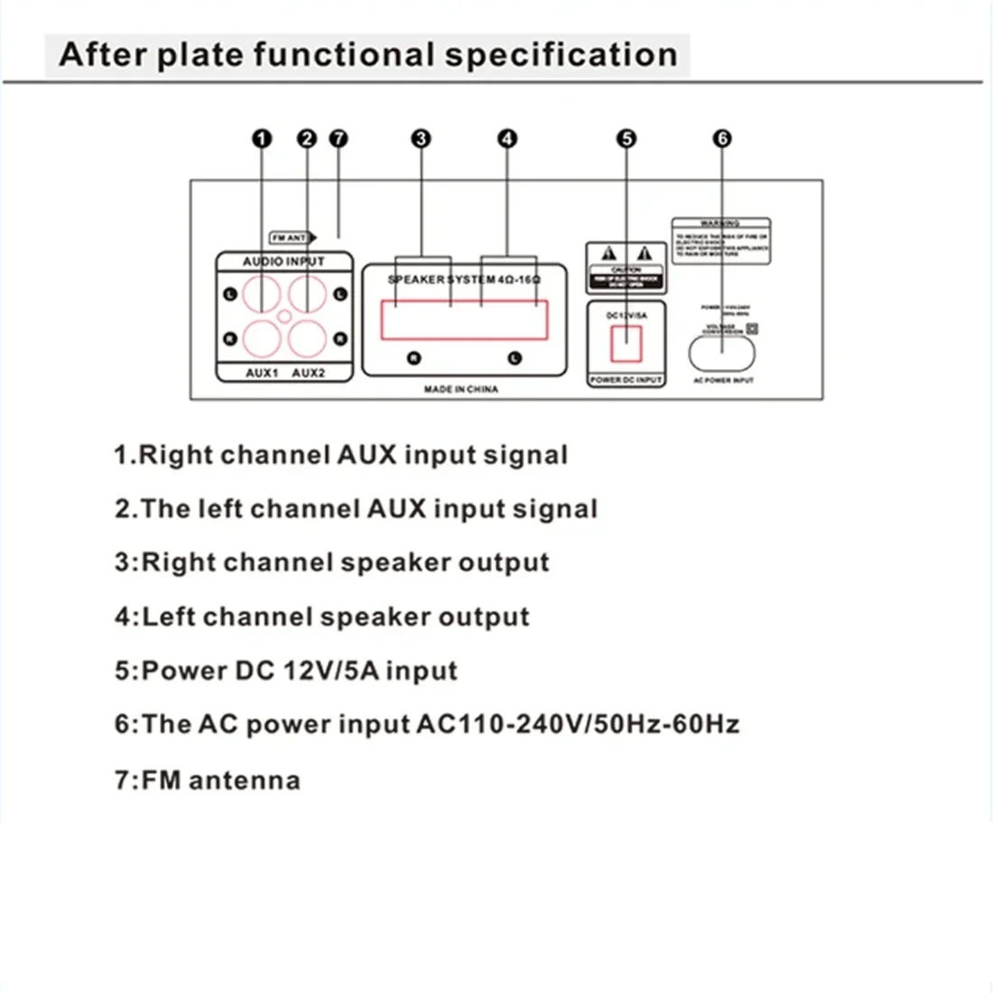 Усилитель звука AK55-Lite