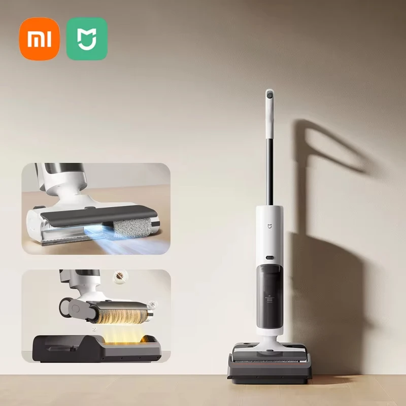 XIAOMI MIJIA Беспроводная мойка пола 4C D304 Противозапутывающий ...
