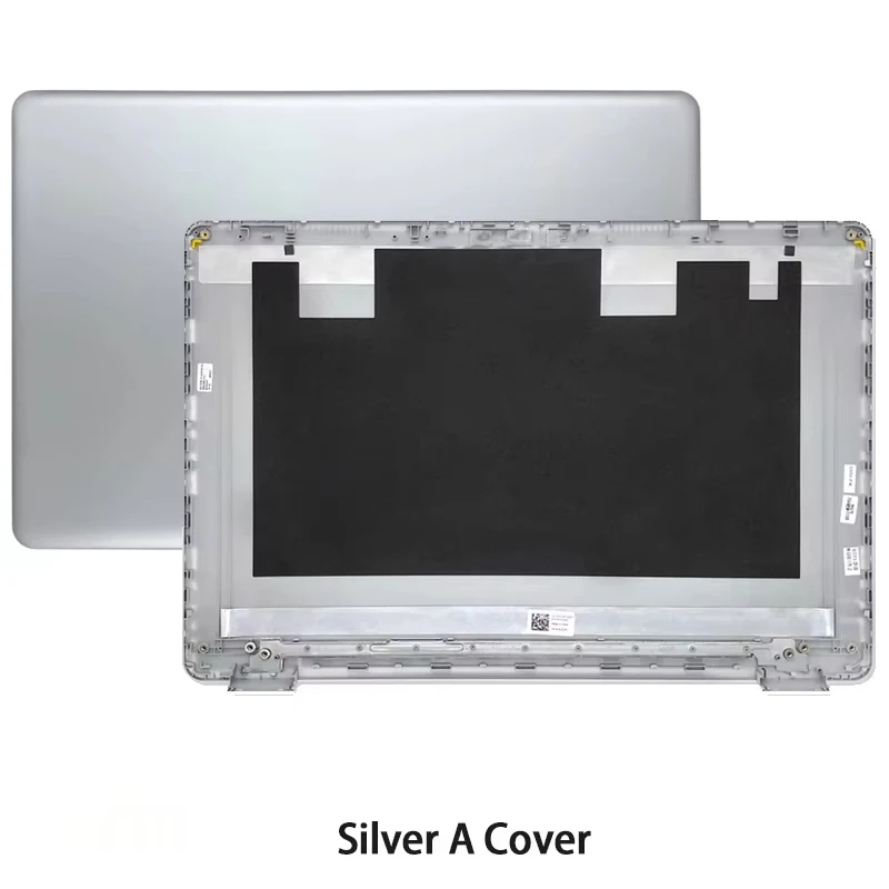 Фото Новые детали для Inspiron 15 5584 P85F: задняя крышка LCD 0GYCJR, передняя рамка 0J0MYJ, петли 0DFX5J, подставка для рук 02T6HN, нижний корпус 15.6 дюймов, серебристый цвет. №2