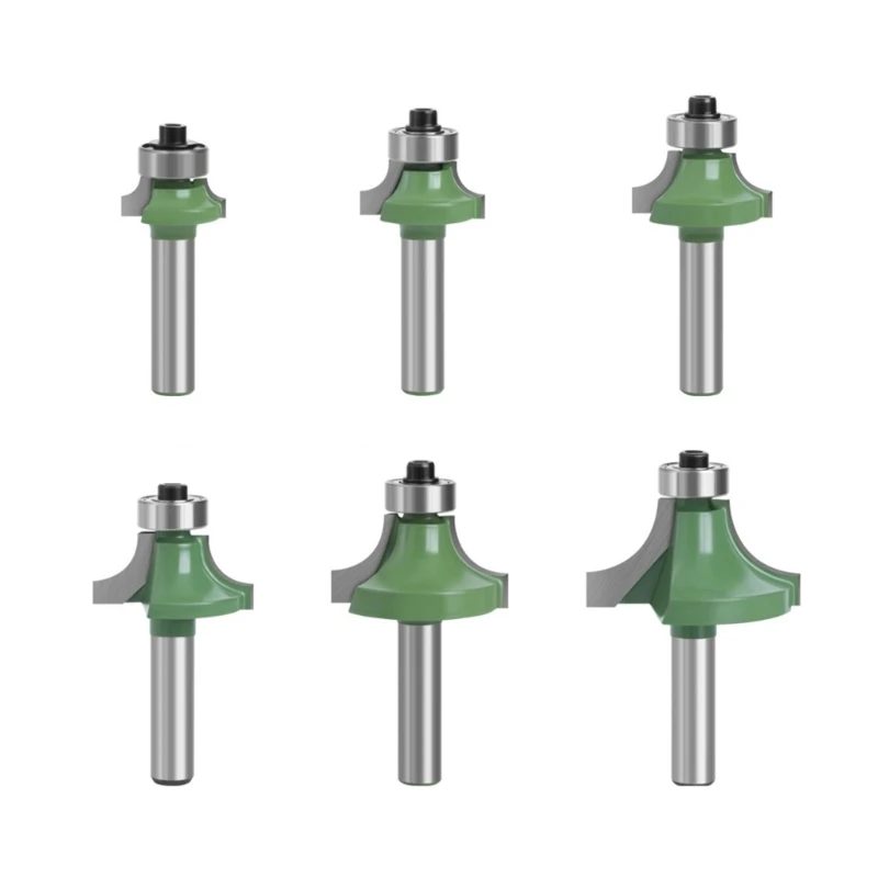 

Фреза по дереву, хвостовик 8 мм, 6 шт.