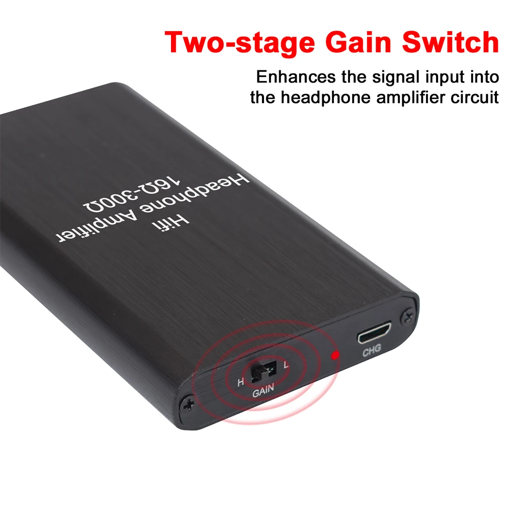 

Earphone Amplifier Portable Universal USB Charging 3 5mm AUX Amplifiers