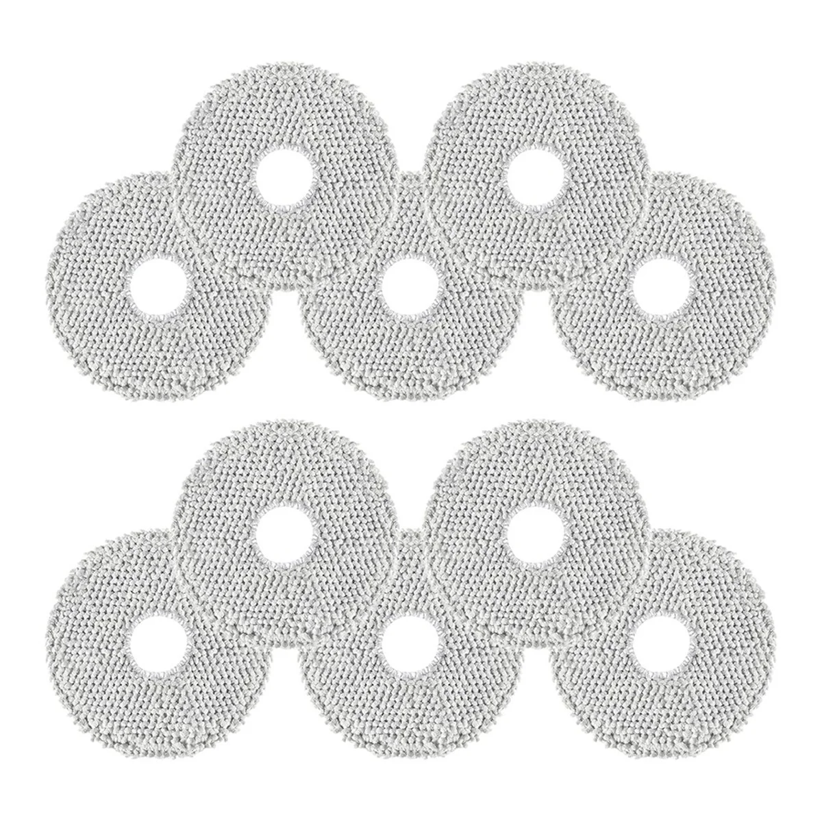 Набор из 10 швабр для пылесоса Dreame L10s Ultra/L10s Pro Ultra/L20 Ultra Heat/Xiaomi X10+ моющийся