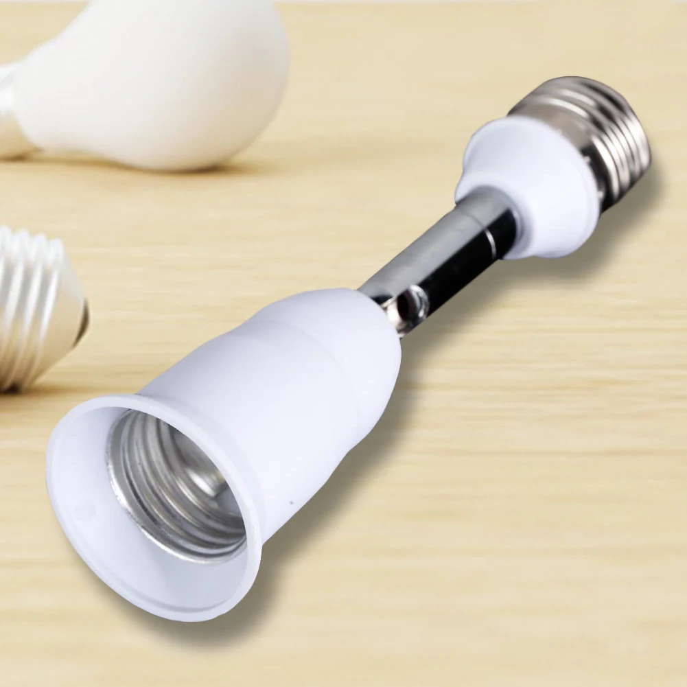 

E27 Flexible Extend Extension Base Light Lamp with Adapter Converter