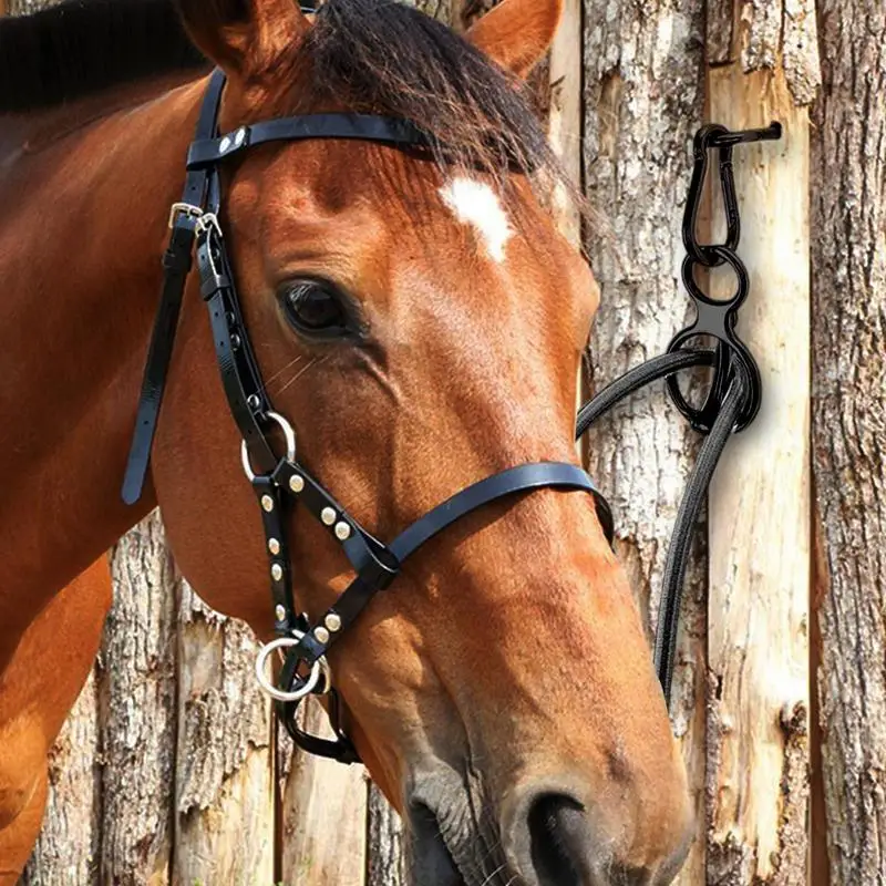 Кольцо для галстука лошади Безопасное кольцо Принадлежности киоска и мусора из