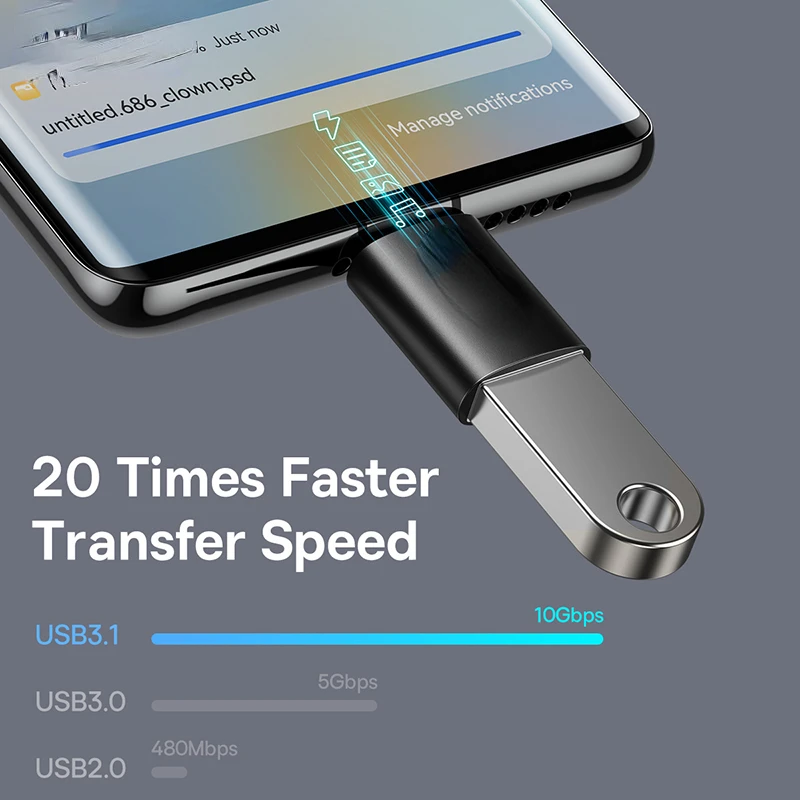 

Free Shipping For Macbook USB Type C Connector USB C Adapter OTG Type C to USB Adapter Cable Converters Data Transfer