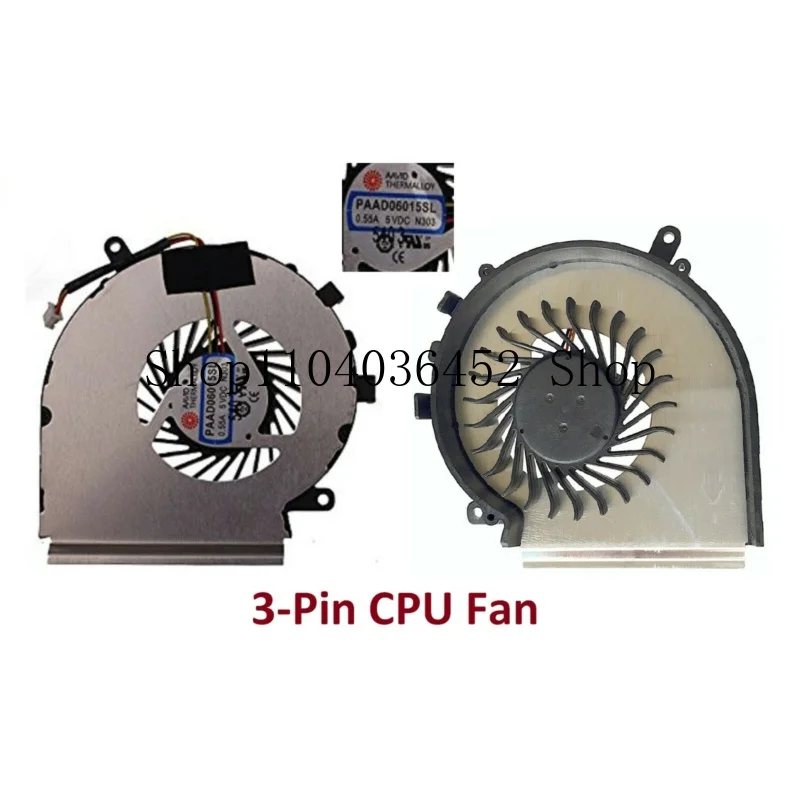 Новый вентилятор охлаждения процессора для MSI GL62 6QC 6QD 6QF GL72