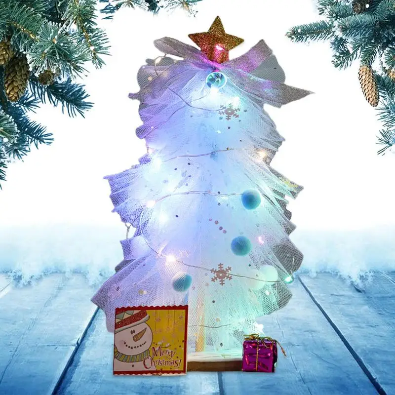 

Цветная сетка для рождественской елки, цветная сетка, марля, набор для рождественской елки, Рождественская декорация, сетчатый венок, товар...