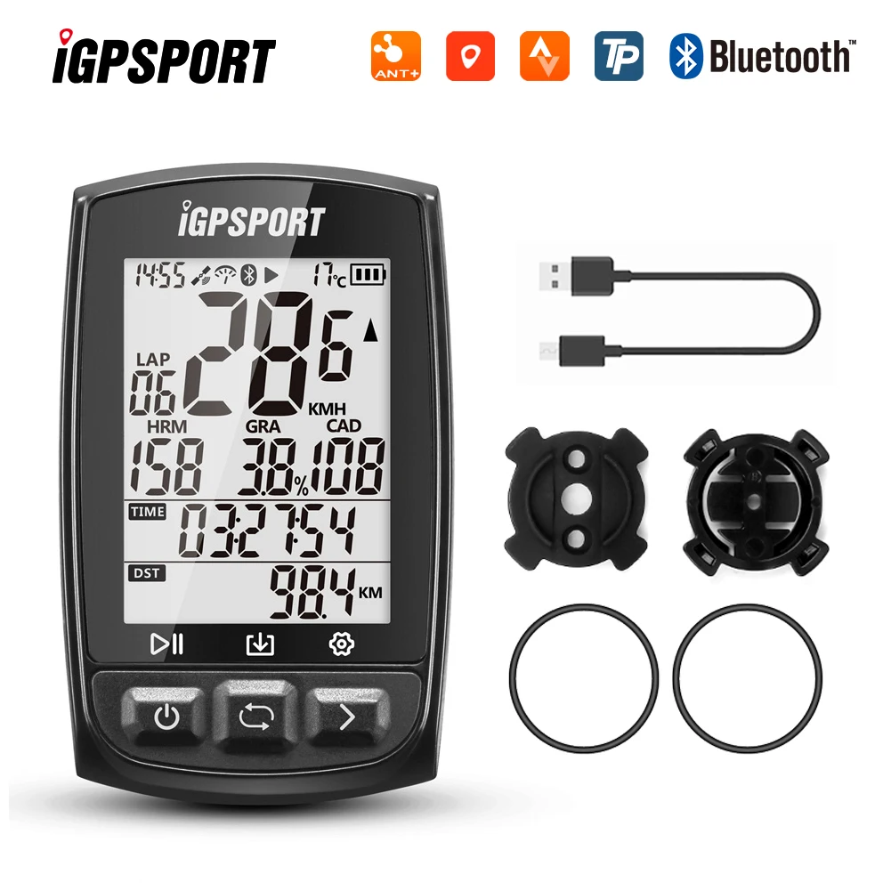 

IGS Sport 50S/10S Bicycle Computer Gps Speedometer with BLE 5.0 ANT+ Waterproof Cycle Stopwatch Ciclocomputador Bike Accessories