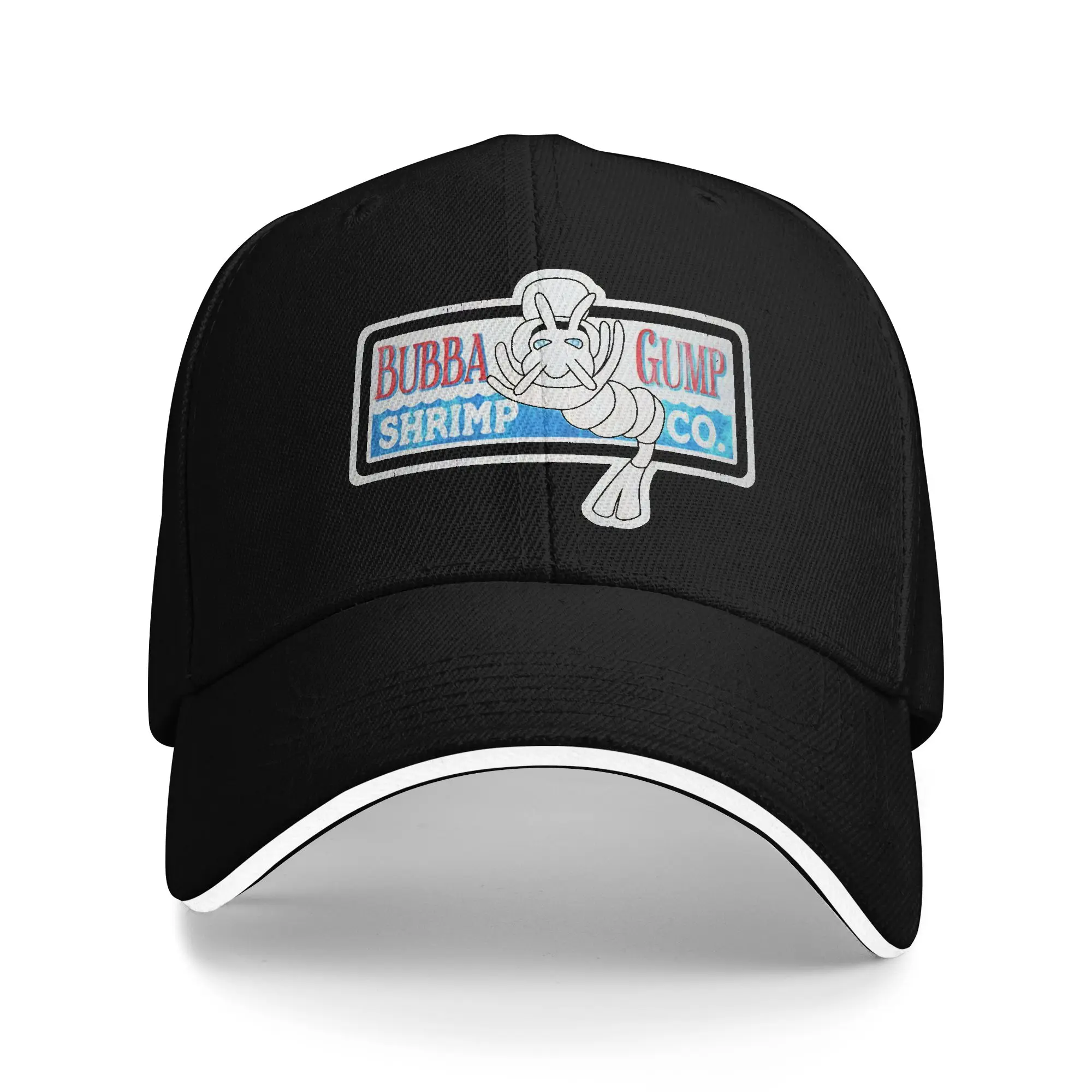 Фото Кепка Forrest Gump Bubba Gump Shrimp Co, унисекс, повседневная бейсбольная кепка, высококачественная спортивная кепка по мотивам фильма, всесезонная, для взрослых. №1