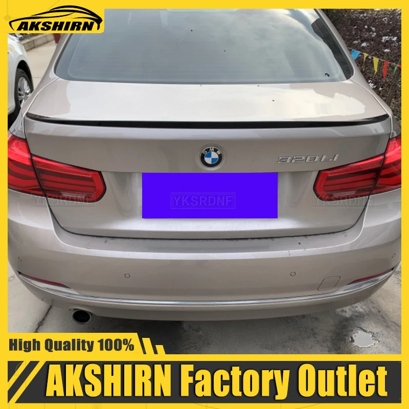 

For BMW F30 F35 F80 M3 320i 320li 325li 328i 2012-2018 Spoiler ABS Primer Color tail wing decoration Rear Trunk Spoiler M Style