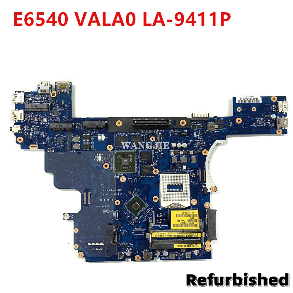 

Восстановленная материнская плата для ноутбука Dell Latitude E6540 6540, Intel с графическим рисунком, 0 y59wy CN-0Y59WY VALA0, полностью протестирована