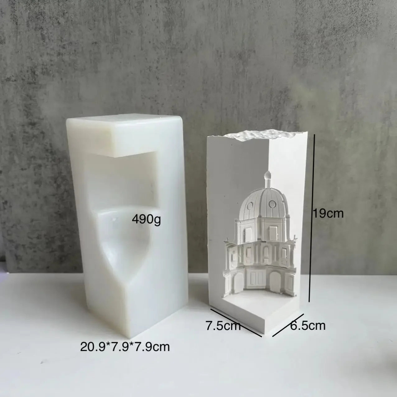 Силиконовая форма для гипсокартона
