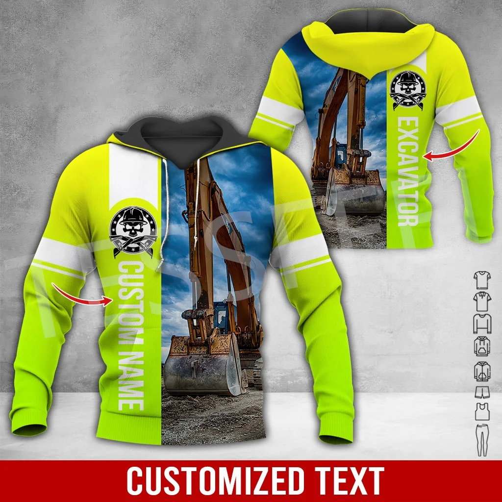 Толстовка с капюшоном X20 для косплея крана тяжелого оборудования Оператора